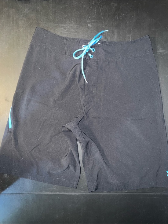Under Armour Other - Under Armour Black Swim/Board Shorts with Blue Drawstring